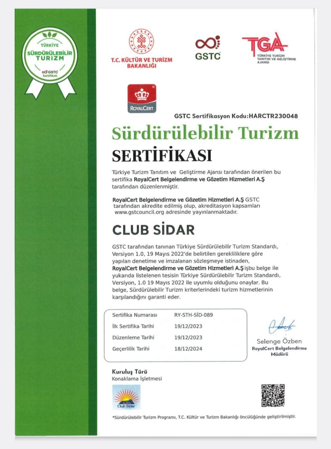 Club Sidar Apart Hotel Аланя Екстериор снимка