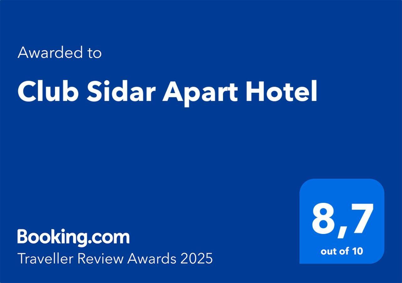 Club Sidar Apart Hotel Аланя Екстериор снимка